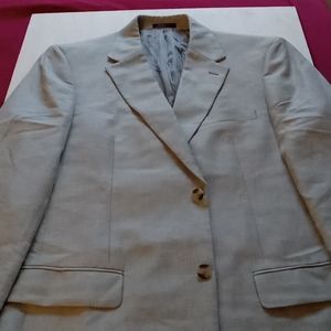 Club Room jacket exclusively for Macy's..42 long, linen blend.